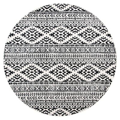 Calyvo Boho Striped Area Rug