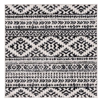 Calyvo Boho Striped Area Rug
