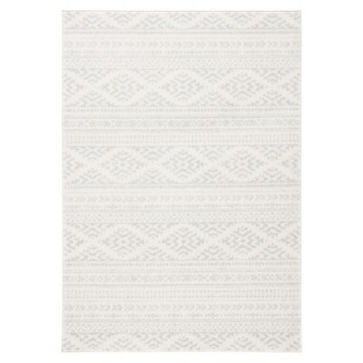 Calyvo Boho Striped Area Rug
