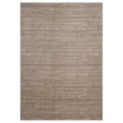 Viscara Neutral Solid Area Rug