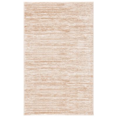 Viscara Neutral Solid Area Rug