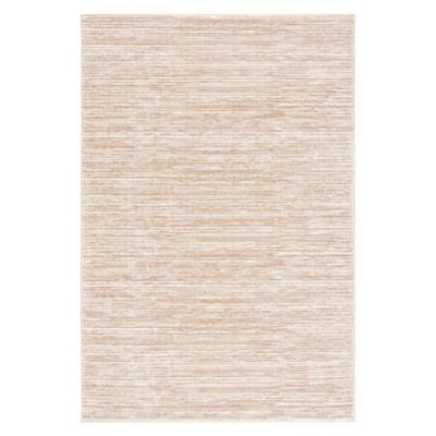Viscara Neutral Solid Area Rug