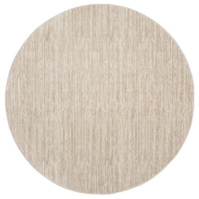 Viscara Neutral Solid Area Rug