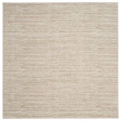 Viscara Neutral Solid Area Rug