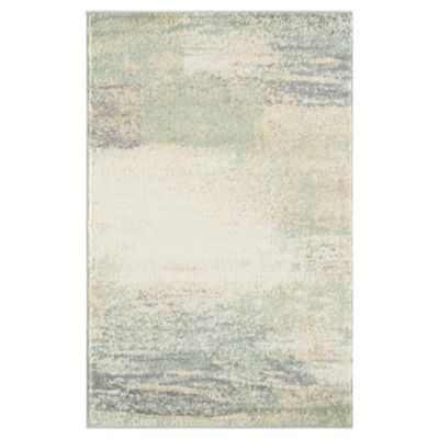 Brivaro Watercolor Abstract Area Rug