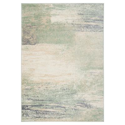 Brivaro Watercolor Abstract Area Rug