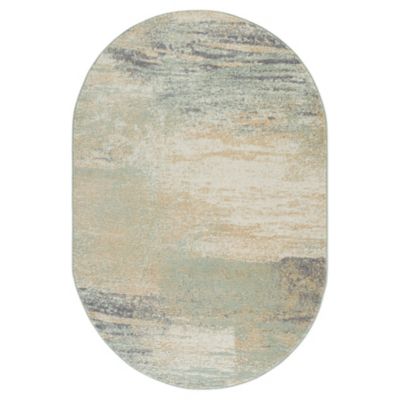 Brivaro Watercolor Abstract Area Rug