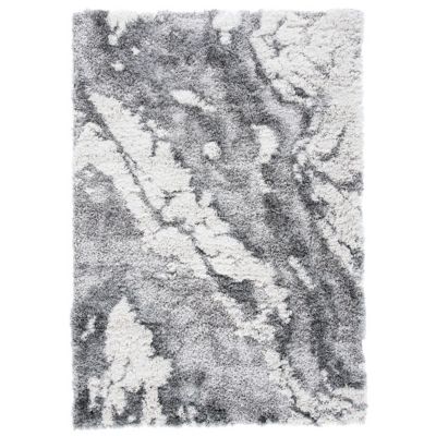 Velmori Marble Shag Area Rug
