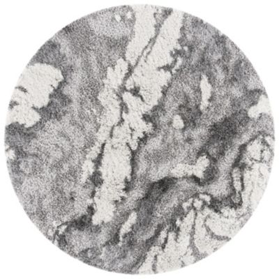 Velmori Marble Shag Area Rug