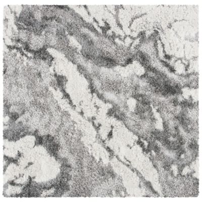Velmori Marble Shag Area Rug