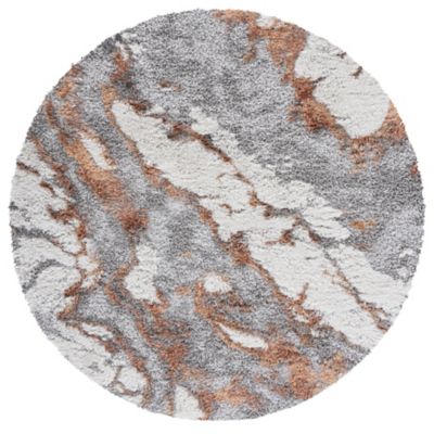 Velmori Marble Shag Area Rug