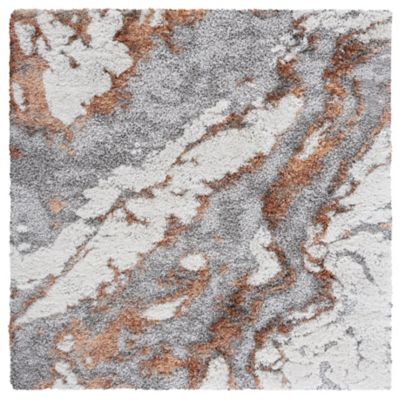 Velmori Marble Shag Area Rug