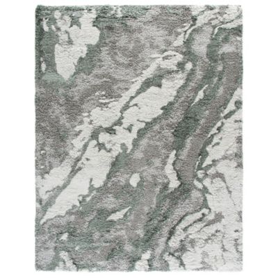 Velmori Marble Shag Area Rug