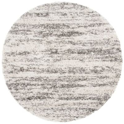 Nordari Striped Shag Area Rug