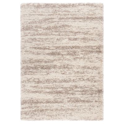 Nordari Striped Shag Area Rug