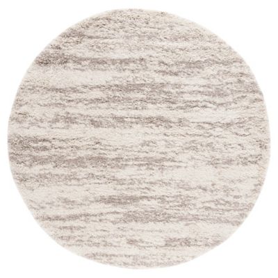 Nordari Striped Shag Area Rug