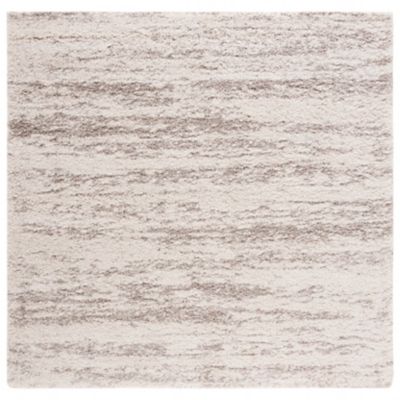 Nordari Striped Shag Area Rug