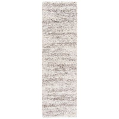 Nordari Striped Shag Area Rug