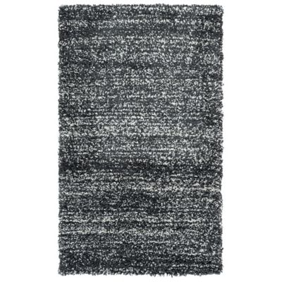 Nordari Navy Shag Area Rug