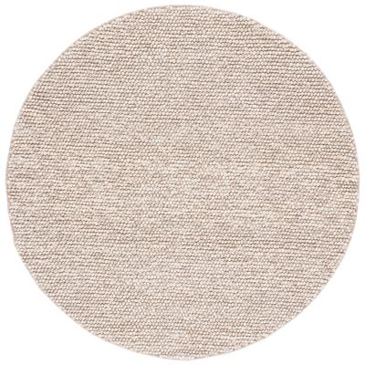 Elarune Warm Naturals Pave Handwoven Wool Area Rug