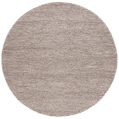 Elarune Warm Naturals Pave Handwoven Wool Area Rug