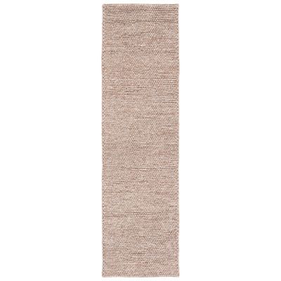 Elarune Warm Naturals Pave Handwoven Wool Area Rug