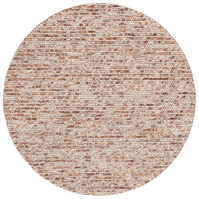 Elarune Warm Naturals Pave Handwoven Wool Area Rug
