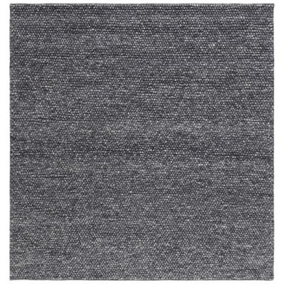 Elarune Warm Naturals Pave Handwoven Wool Area Rug