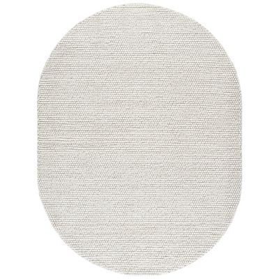 Elarune Warm Naturals Pave Handwoven Wool Area Rug