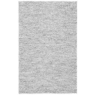 Elarune Warm Naturals Pave Handwoven Wool Area Rug