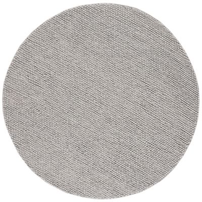 Elarune Warm Naturals Pave Handwoven Wool Area Rug