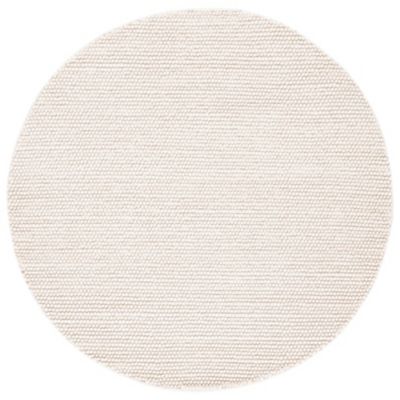 Elarune Creamy Neutrals Pave Handwoven Wool Area Rug