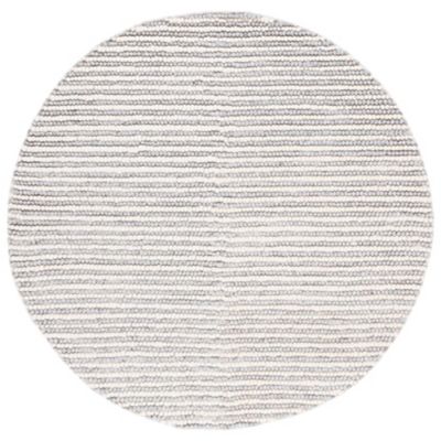 Elarune Creamy Neutrals Pave Handwoven Wool Area Rug