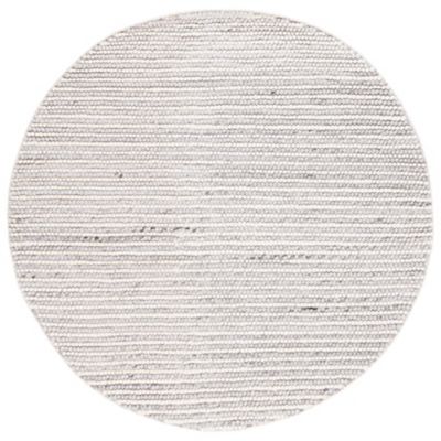 Elarune Creamy Neutrals Pave Handwoven Wool Area Rug
