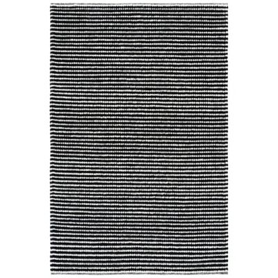 Elarune Creamy Neutrals Pave Handwoven Wool Area Rug
