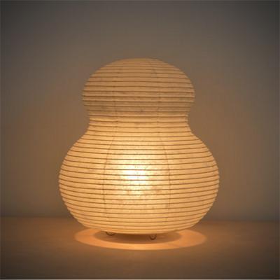 Paper Moon Gourd Table Lamp
