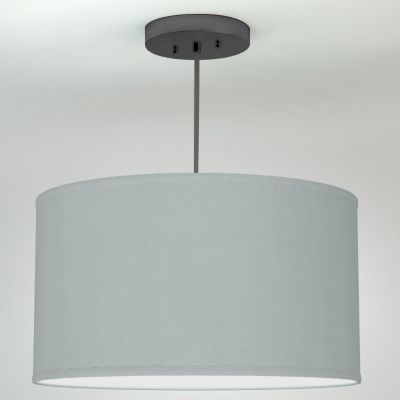 Bryce Linen Drum Pendant
