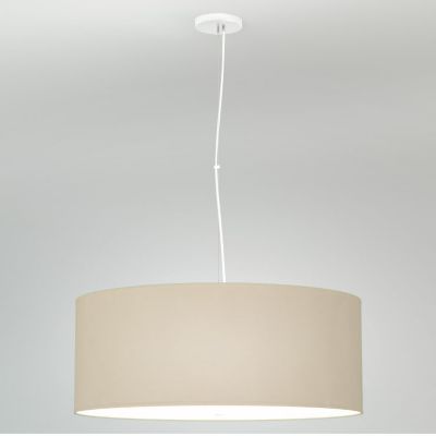 Bryce Linen Drum Pendant
