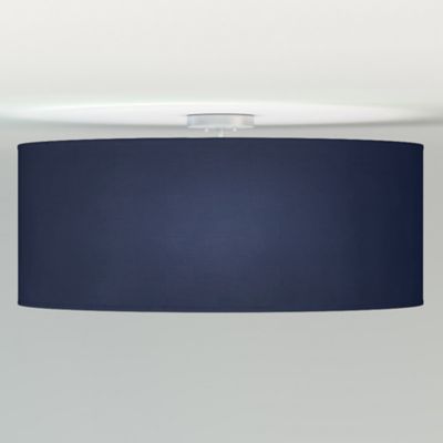 Stacey Linen Semi-Flushmount