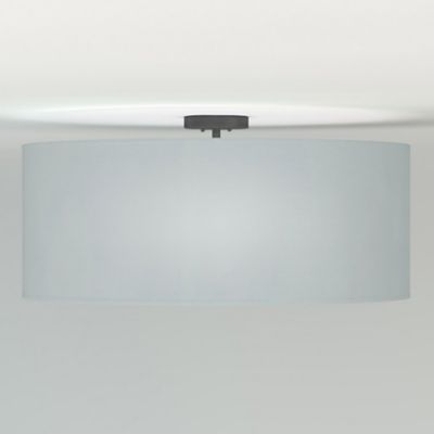 Stacey Linen Semi-Flushmount