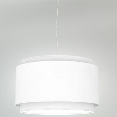 Alicia Double Pendant (Nickel/White/36 In) - OPEN BOX RETURN