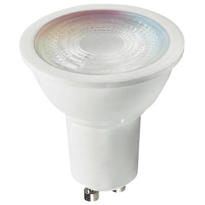 5.5W 120V MR16 GU10 Tunable White and RGB Smart LED Bulb