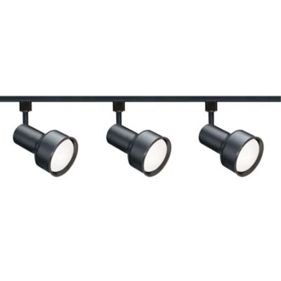 R30 Step Cylinder 3 Light Track Kit (Black) - OPEN BOX