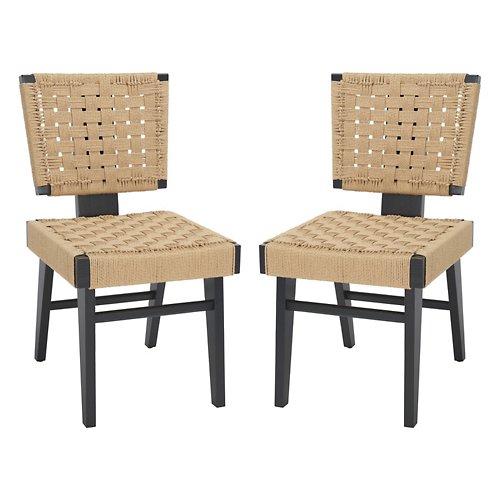 Ulima Woven Dining Chair, Set of 2