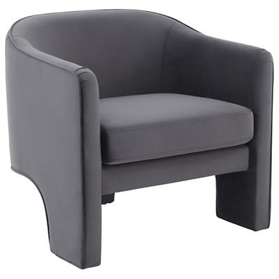 Oberon Velvet Accent Chair