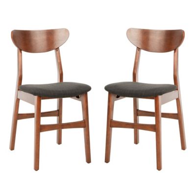 Heitor Retro Upholstered Dining Chair, Set of 2