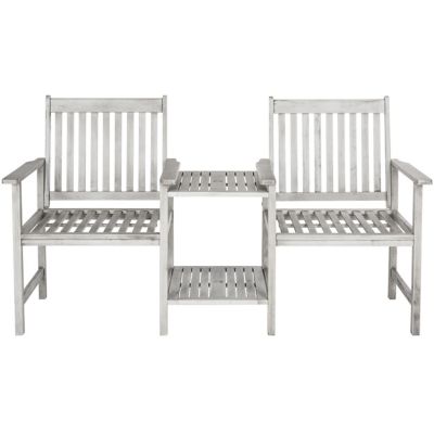 Beachmont Outdoor Twin Seat Bench