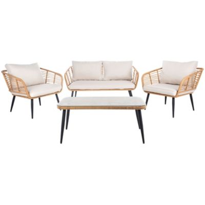 Conkling Outdoor 4 Pcs Living Set