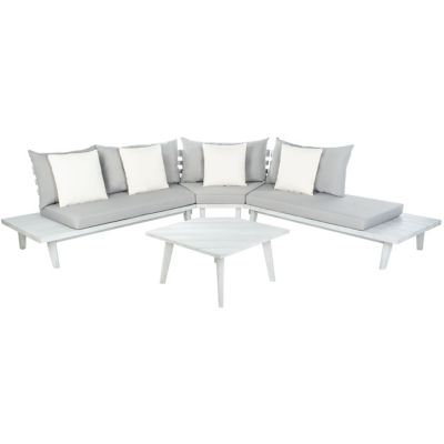 Drumm Outdoor 4 Pcs Corner Living Set