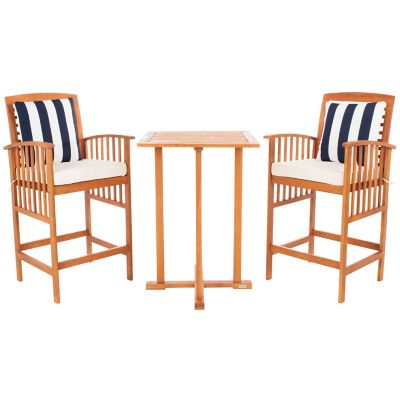 Hardie 3 Pc Outdoor Bar Height Bistro Set